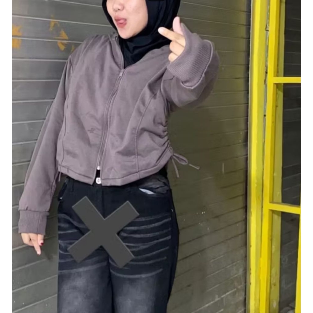 [PRELOVED] Jaket Crop