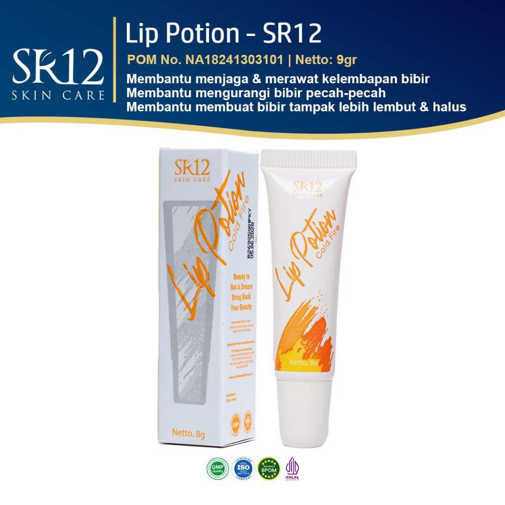 [BISA COD] LIP POTION COLD FIRE SR12 SKINCARE