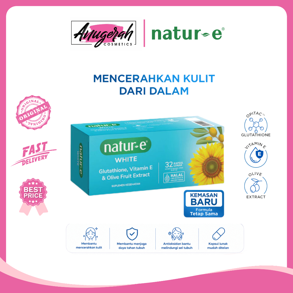 Natur-E Soft Capsule suplemen / vitamin / vitamine