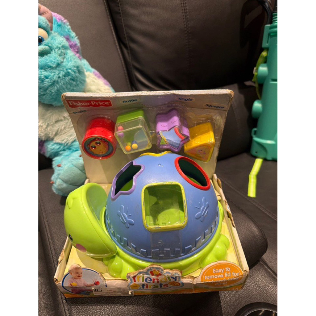 Fisher Price Friendly Firsts Turtle Shape Sorter