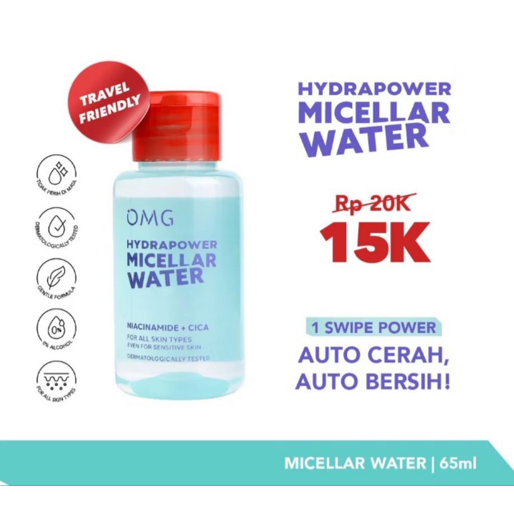 OMG Hydrapower Micellar Water 65 ml