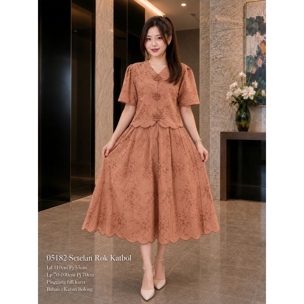 05182 SETELAN ROK KATBOL PREMIUM