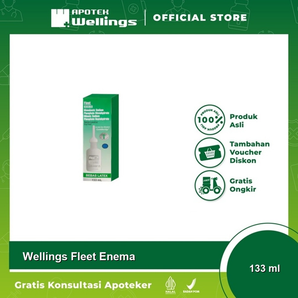 Wellings Fleet Enema 133ml