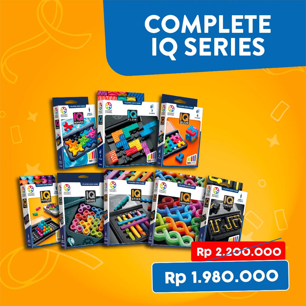 SmartGames Complete IQ Series Pack