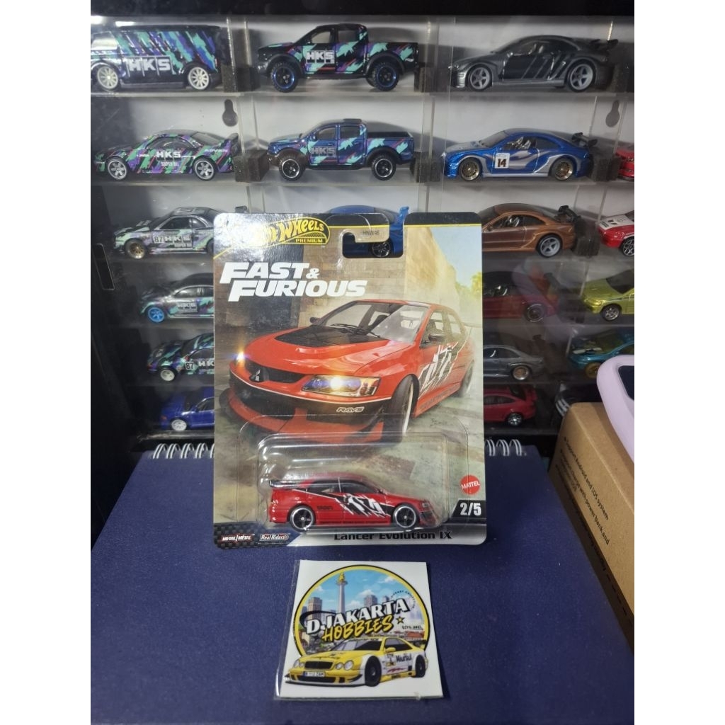 hot wheels lancer evolution ix fast furious