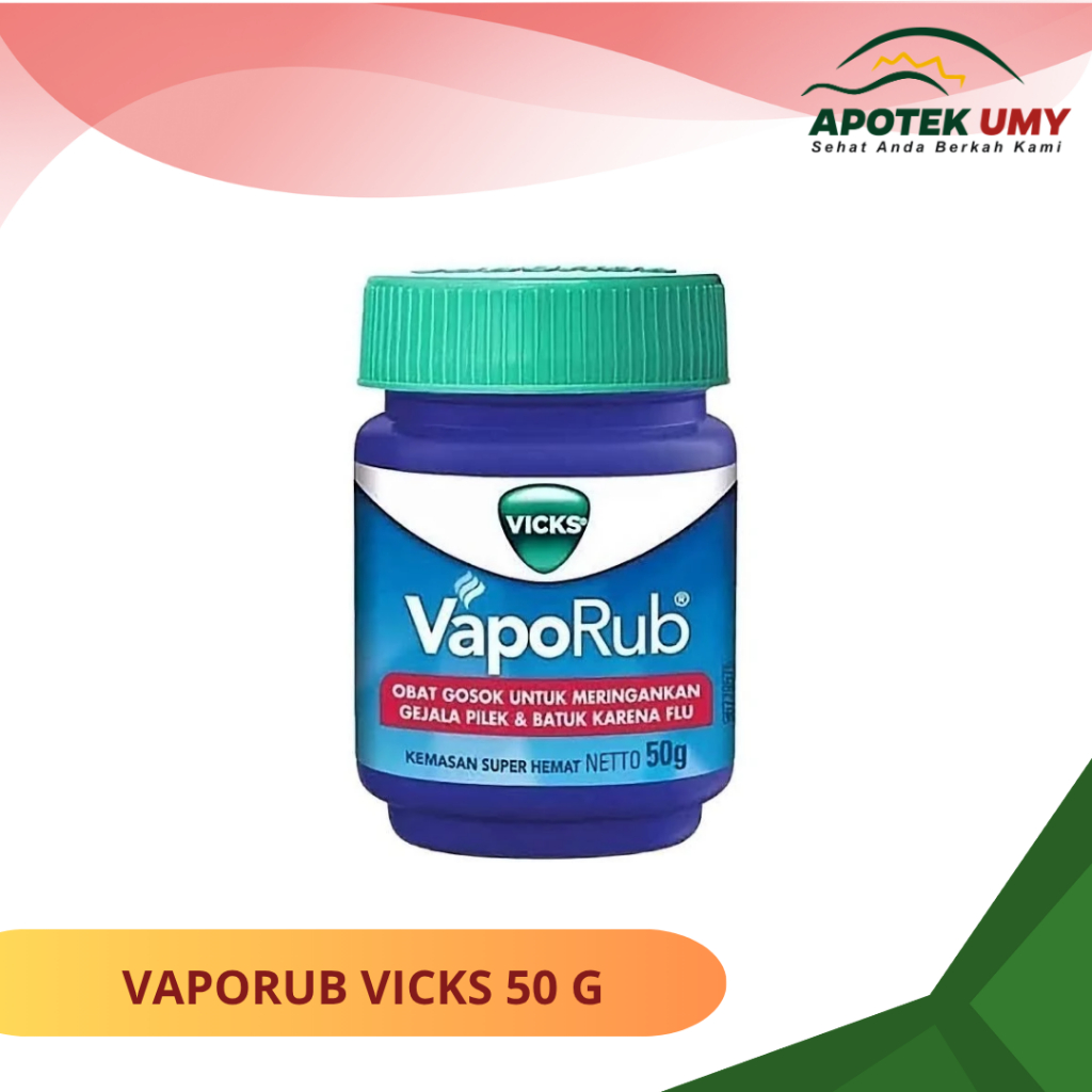VICKS VAPORUB 50 GRAM