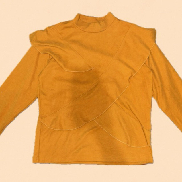 SWEATER / BLOUSE RAJUT MODEL NECK
