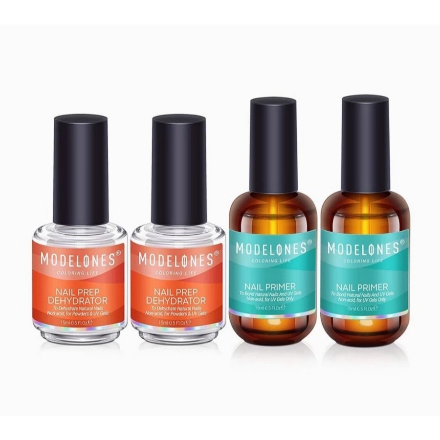 MODELONES NAIL DEHYDRATOR & PRIMER SET 4PCS