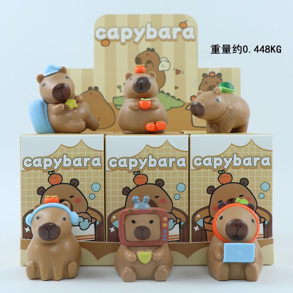 blind box cappibar4 bath time