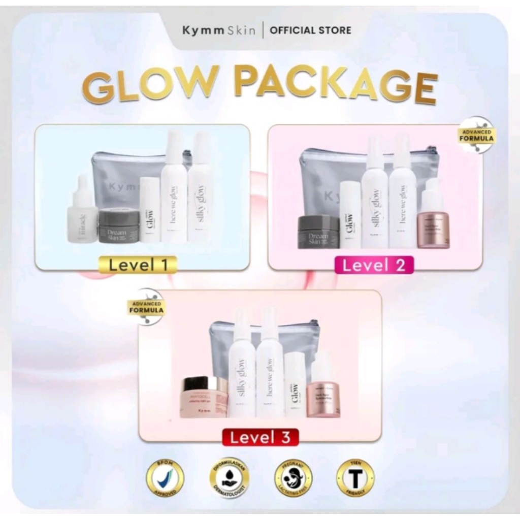 GLOW LEVEL 1 2 3 KYMMSKIN