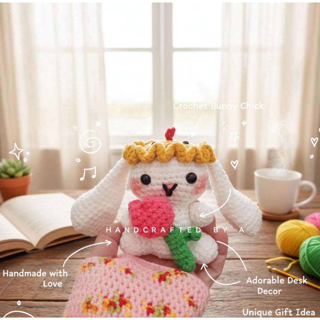 Crochet Doll - Bunny Chick