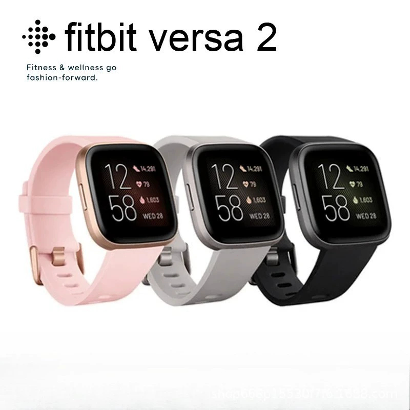 Fitbit Versa 2 Sport Smartwatch Waterproof Tracker