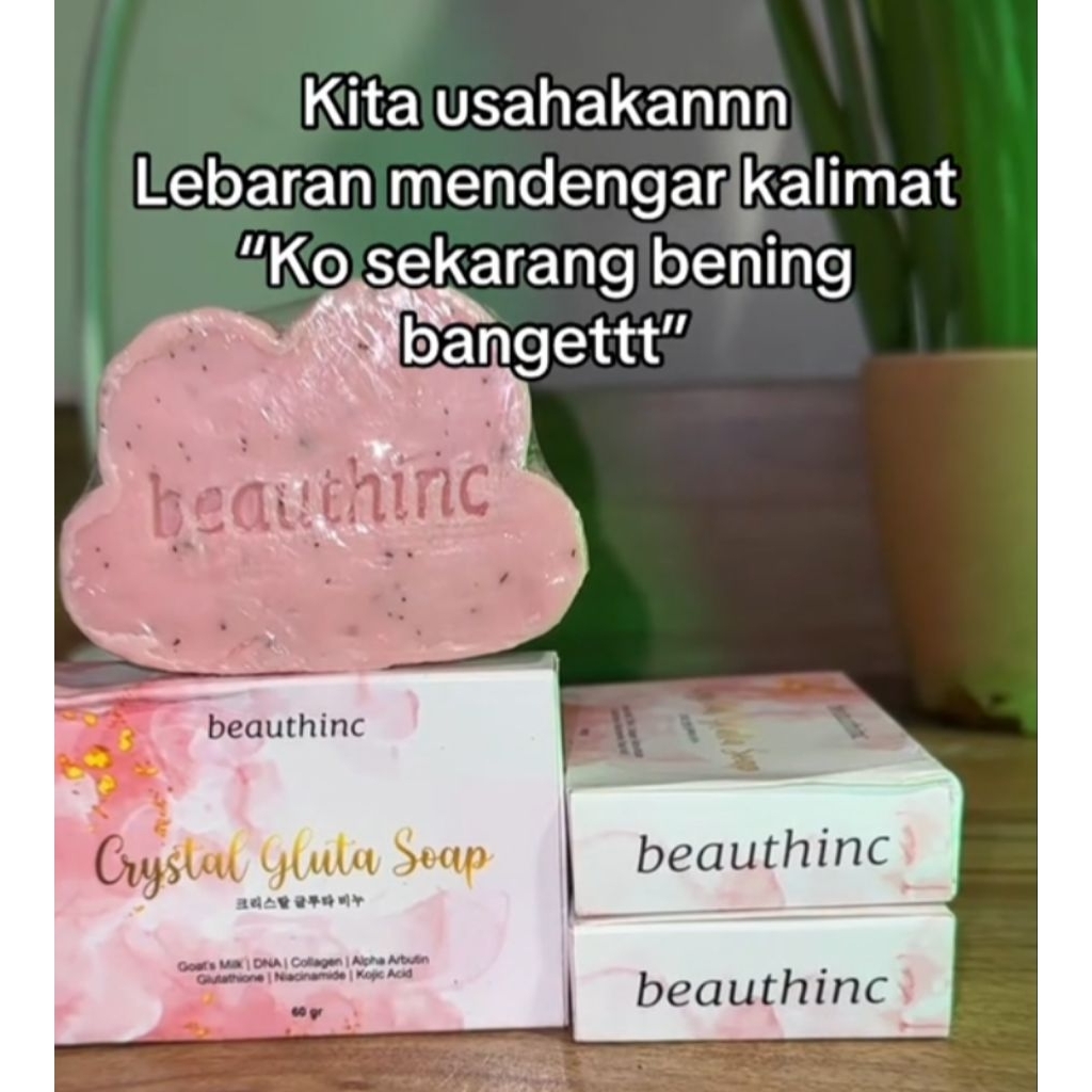 sabun Gluta crystal beautenthic