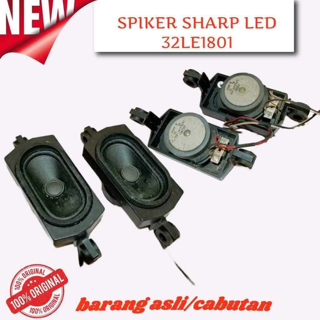 SPIKER SHARP LED 32LE1801 ORIGINAL NORMA