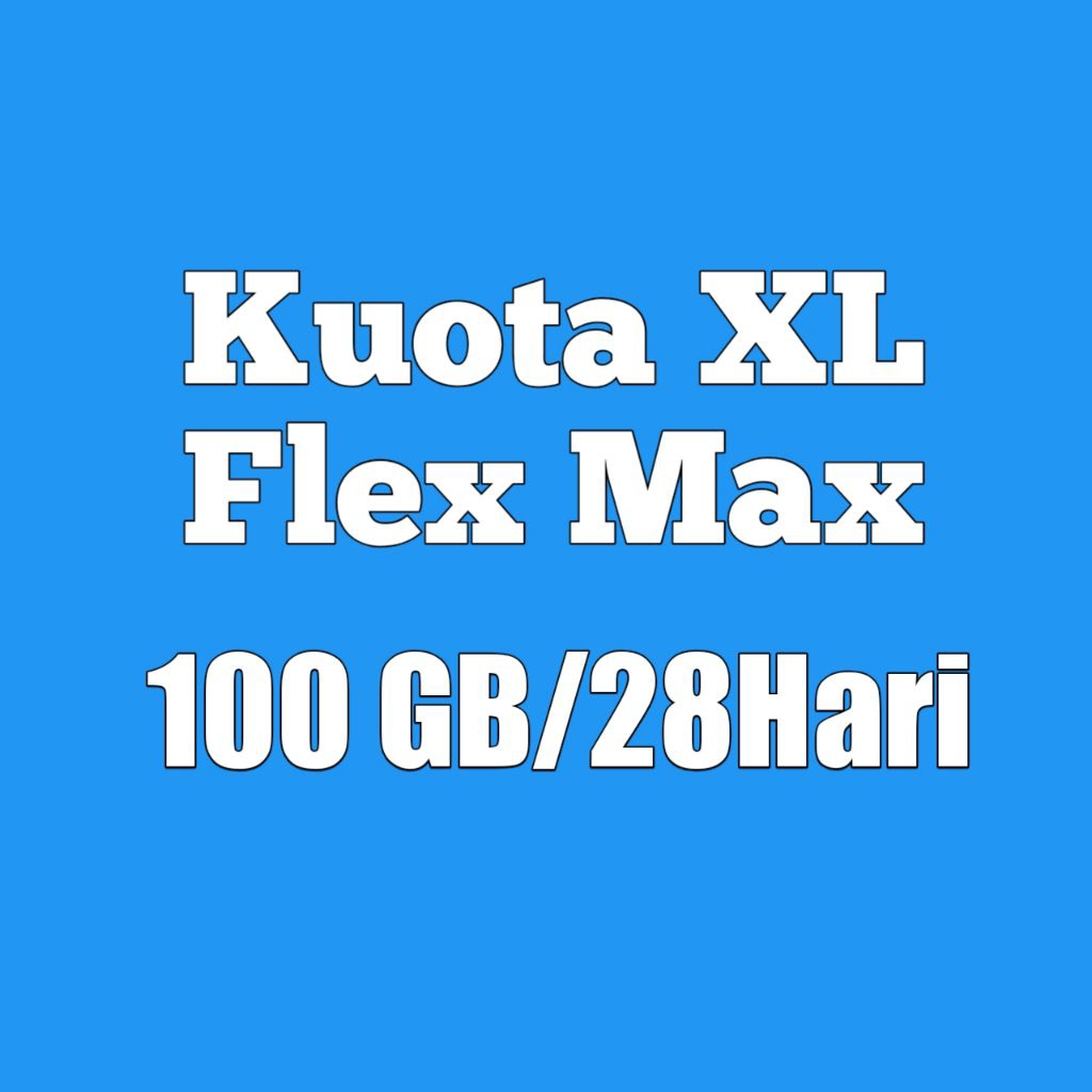 Paket Data XL Flex Max 100GB murah