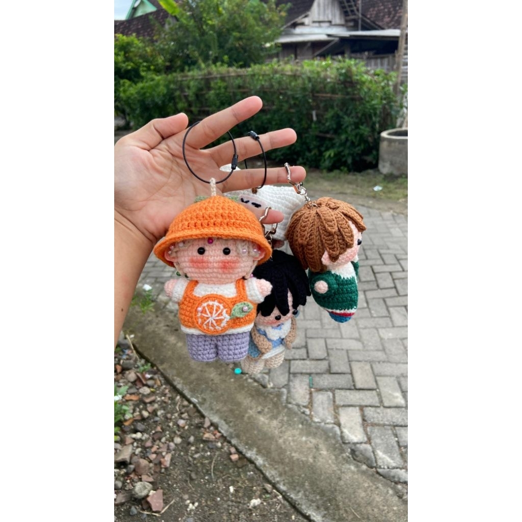 crochet doll custom idol