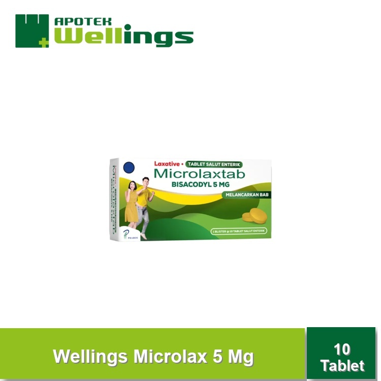Wellings Microlax 5 Mg 10 Tablet