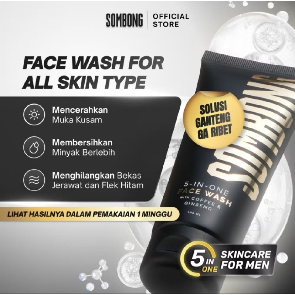 sombong face wash