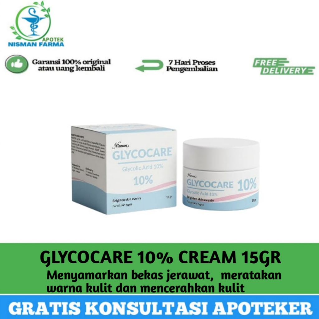 Glycocare 10% Cream 15gr