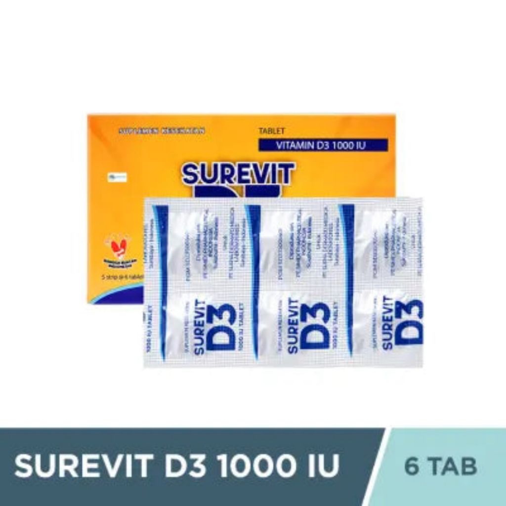 Surevit D3 1000 UI BOX - VIT D3 1000