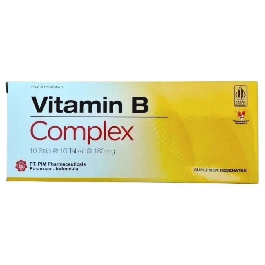 Vitamin B Complex PIM 1 Strip 10 Tablet