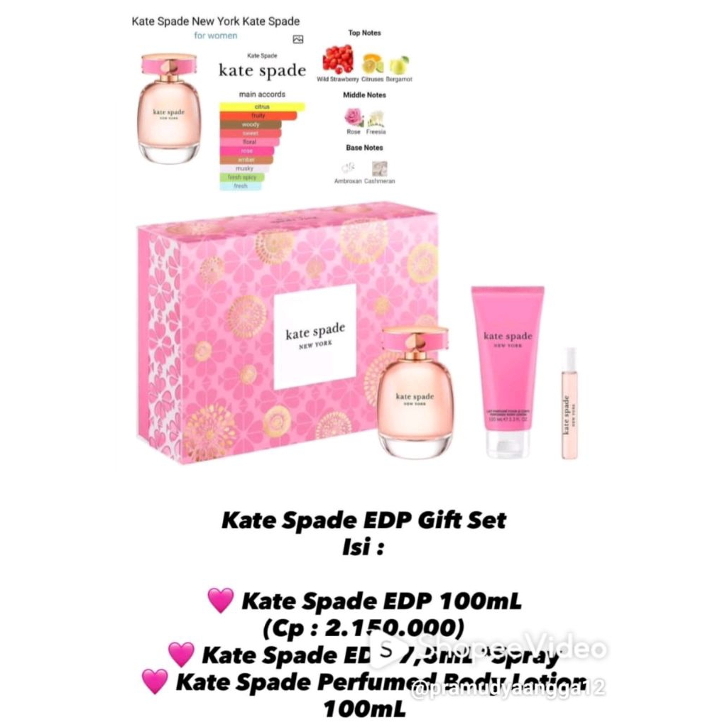 Kate spade EDP Gift set
