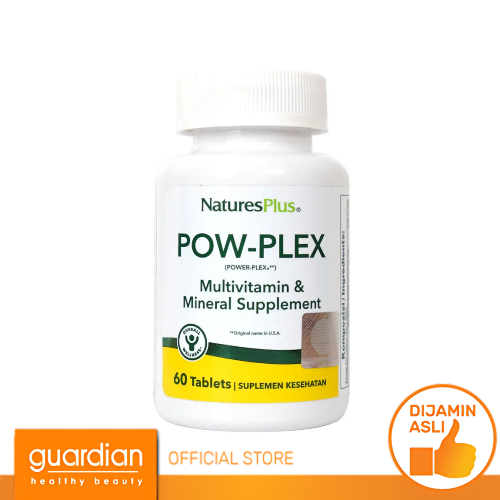 Original Natures Plus Pow Plex - 60 Tablets