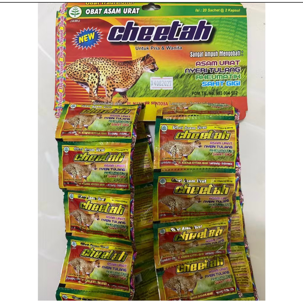 CHEETAH KAPSUL ORIGINAL 100%