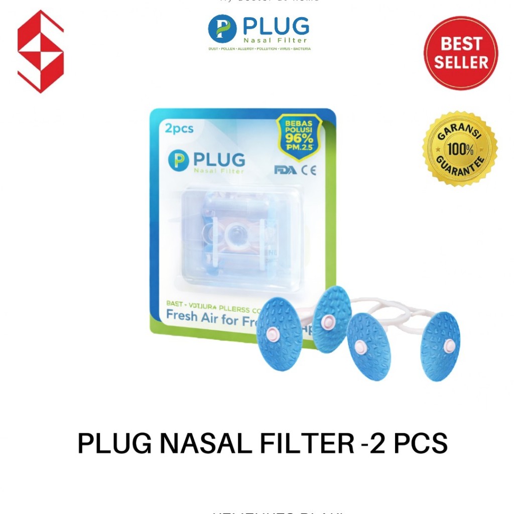 plug nasal filter-2 pcs
