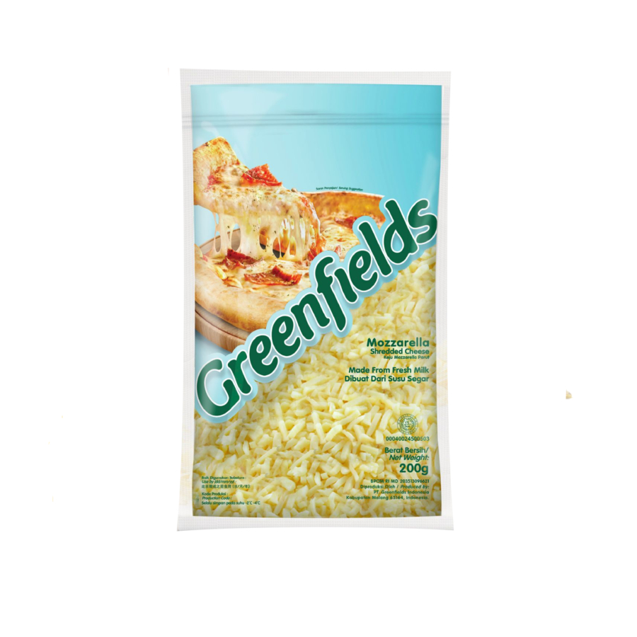 Greenfields Mozzarella Shredded Cheese 200gram