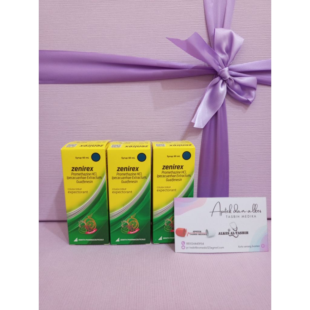 ZENIREX SIRUP PERBOTOL