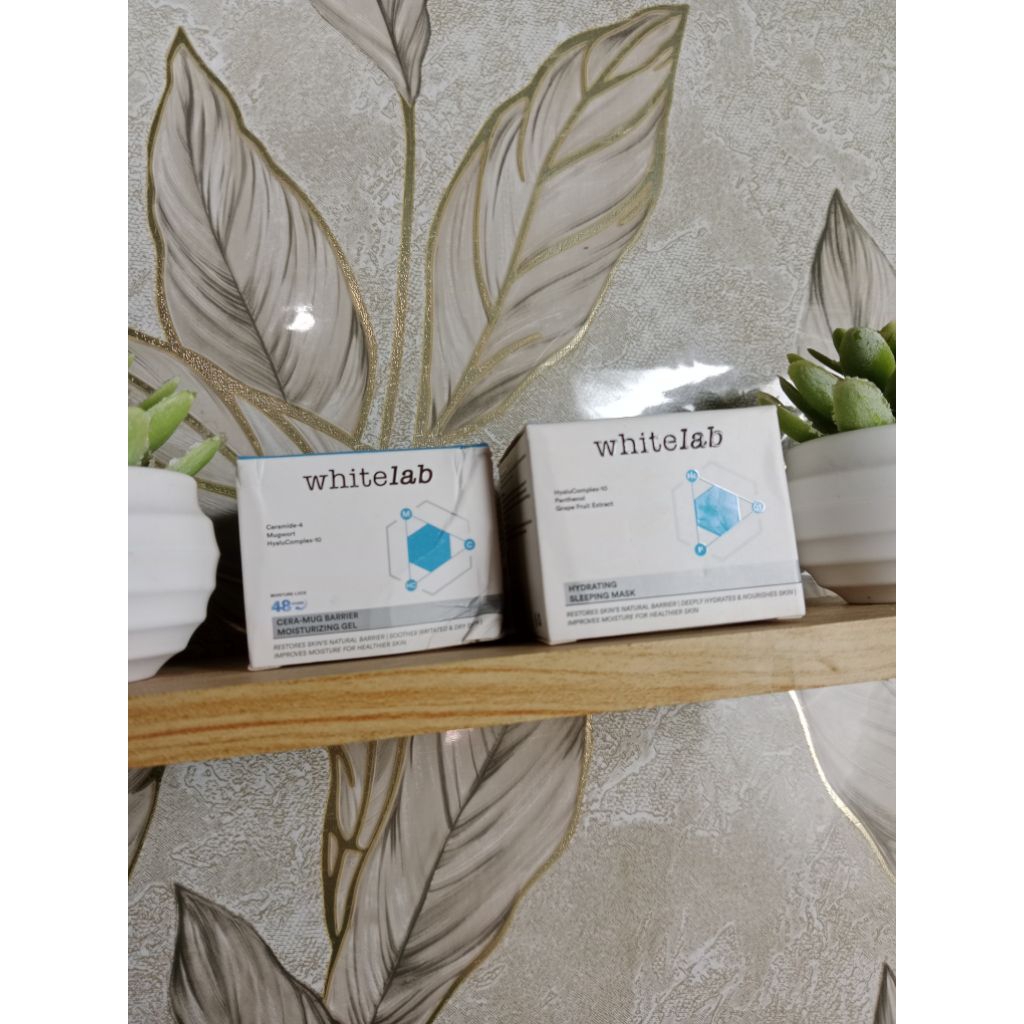 WhiteLab Moisturizer dan Sleeping mask