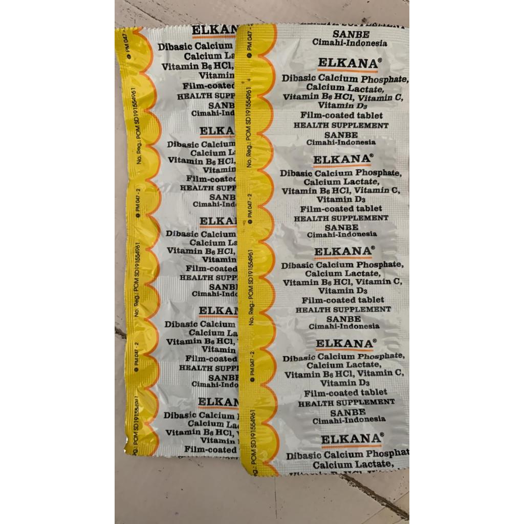 ELKANA TABLET ISI 10 TABLET