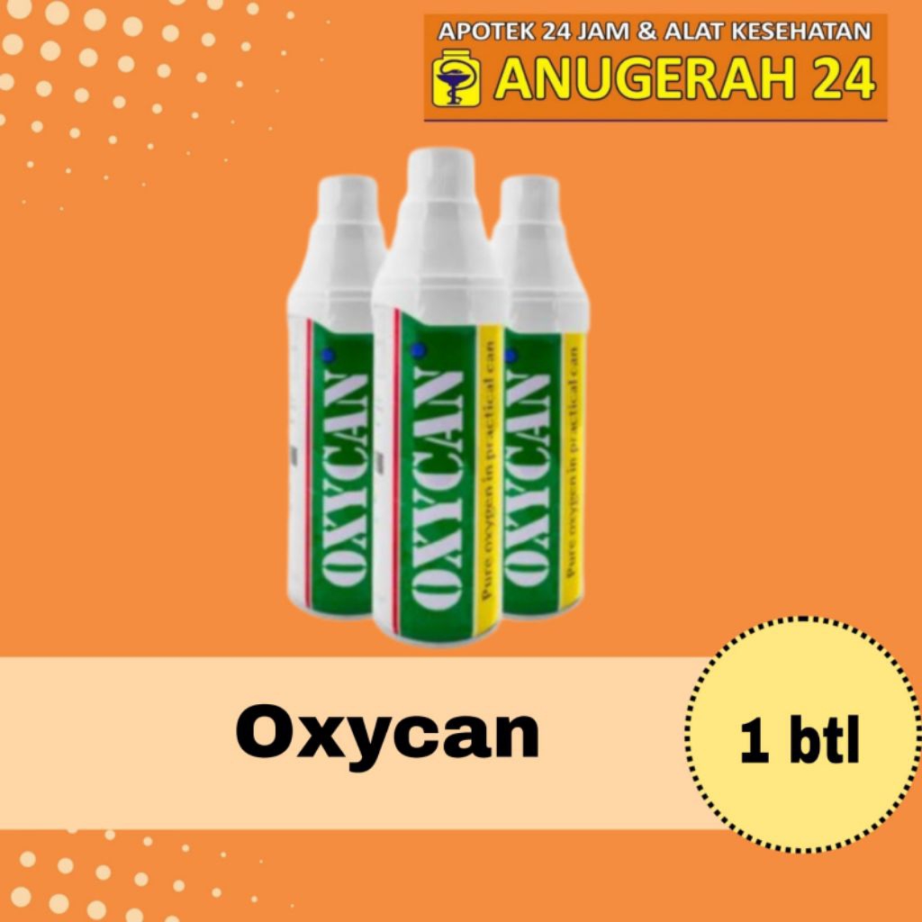Oxycan Oksigen Portable 500 cc