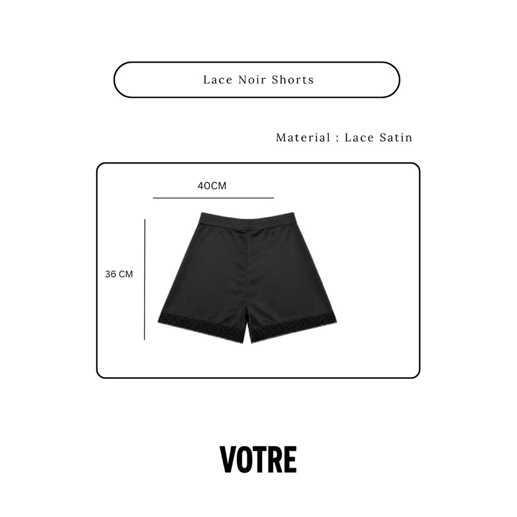 Lace Noir Short