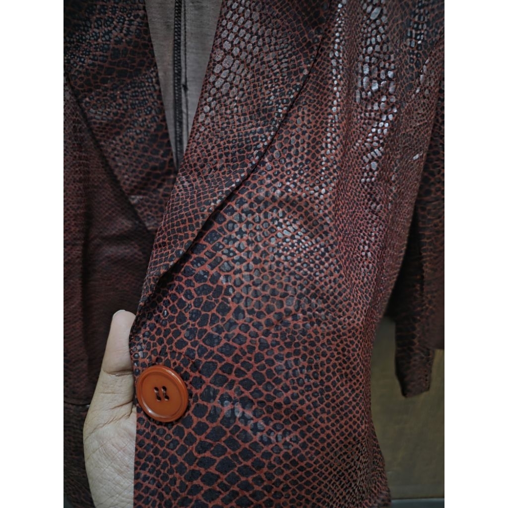 2 blazer, black n maroon
