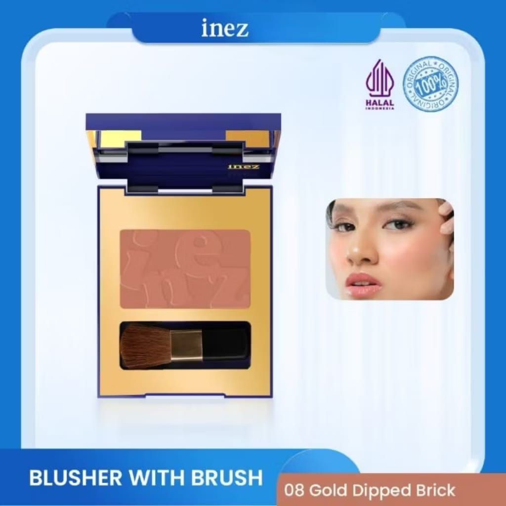 Inez Blusher - Gold Dipped Brick