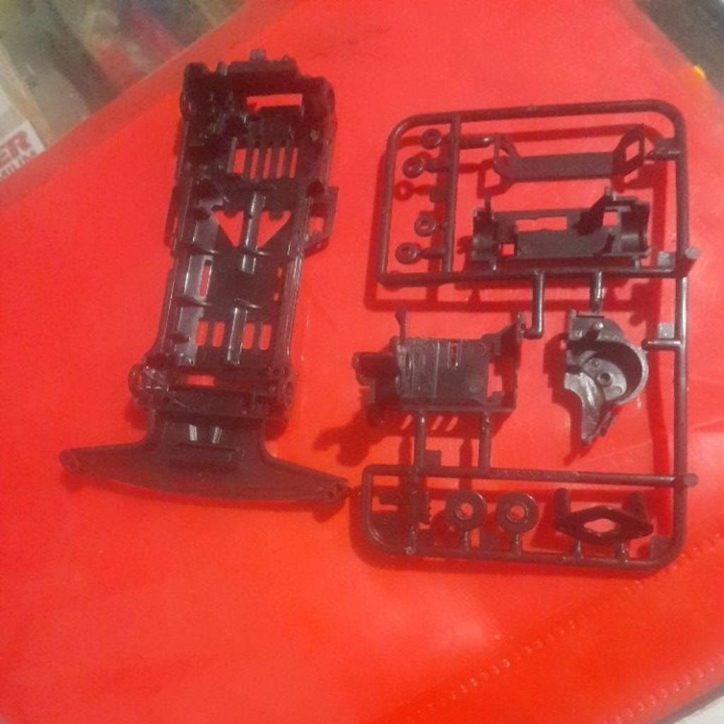 super 1 chassis replika Tamiya gear box