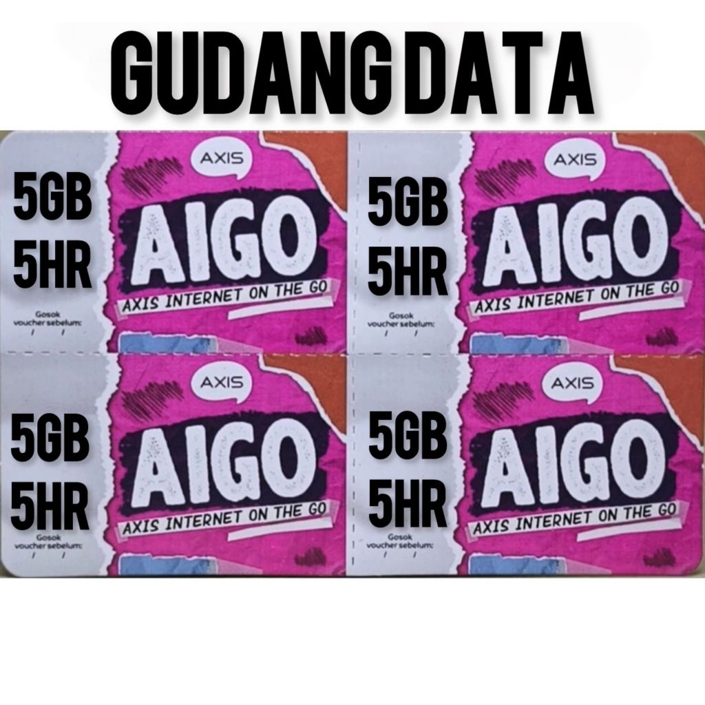Voucher Axis SS 5GB 5Hari