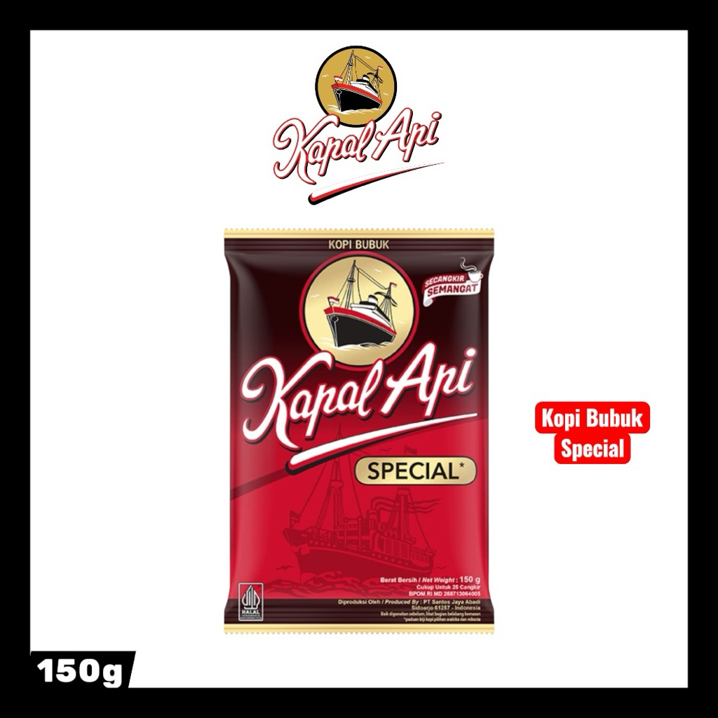 Kopi Kapal Api Bubuk Special 150g