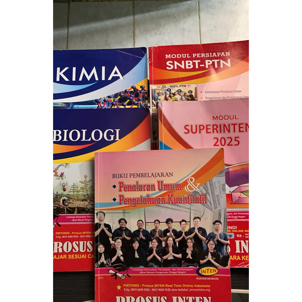 Preloved buku INTEN