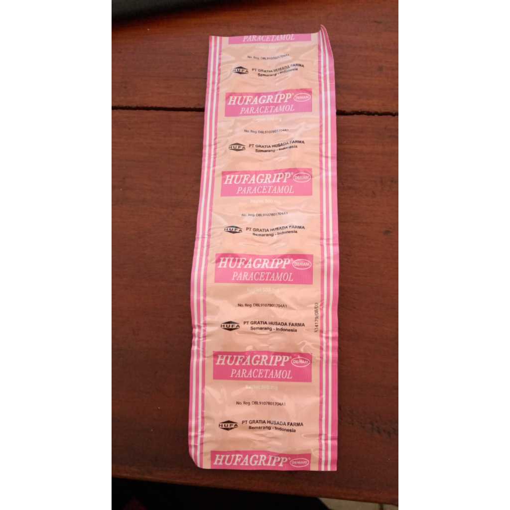 HUFAGRIP TABLET PARACETAMOL 500MG