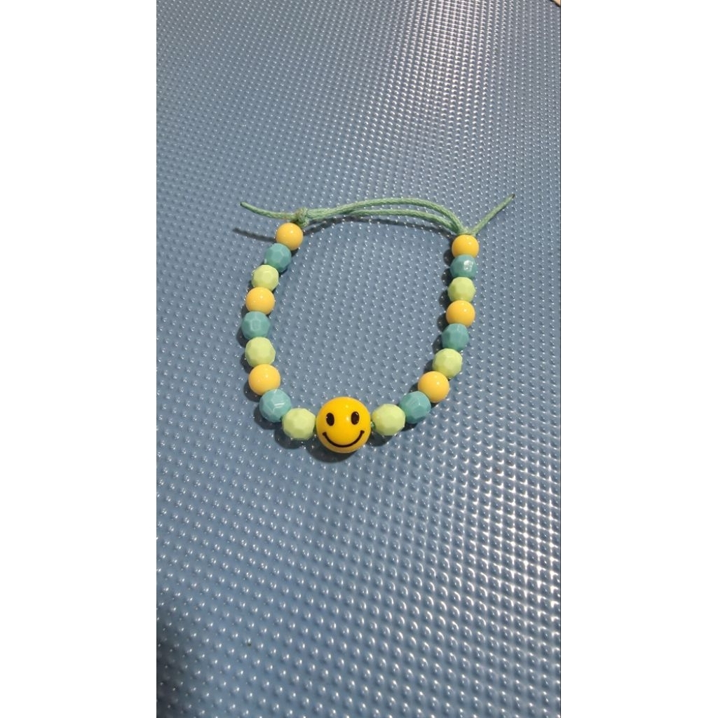 smiley pop bracelet