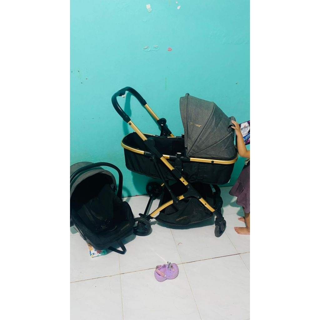 stroller baby does pronto rts+ stroller+carseat
