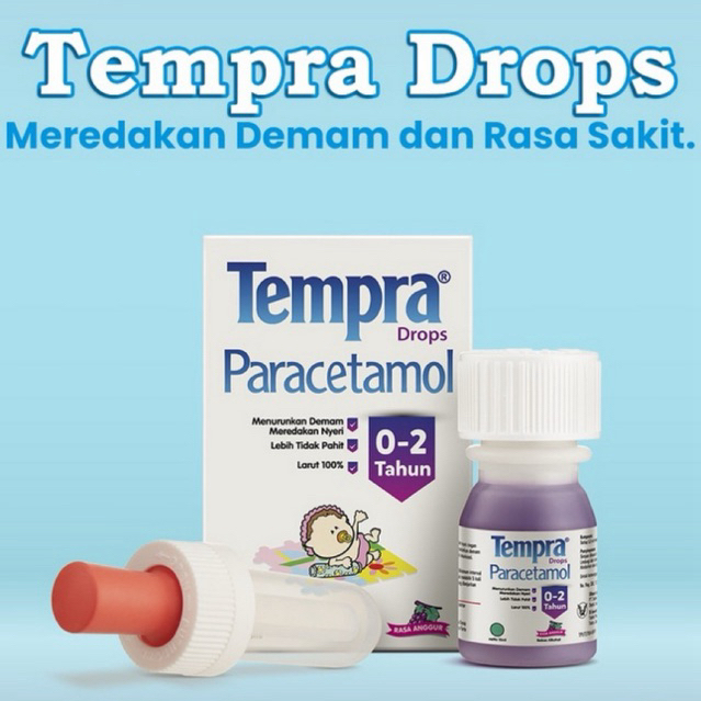 Tempra Drops 0-2Thn 15ml - ORIGINAL BPOM