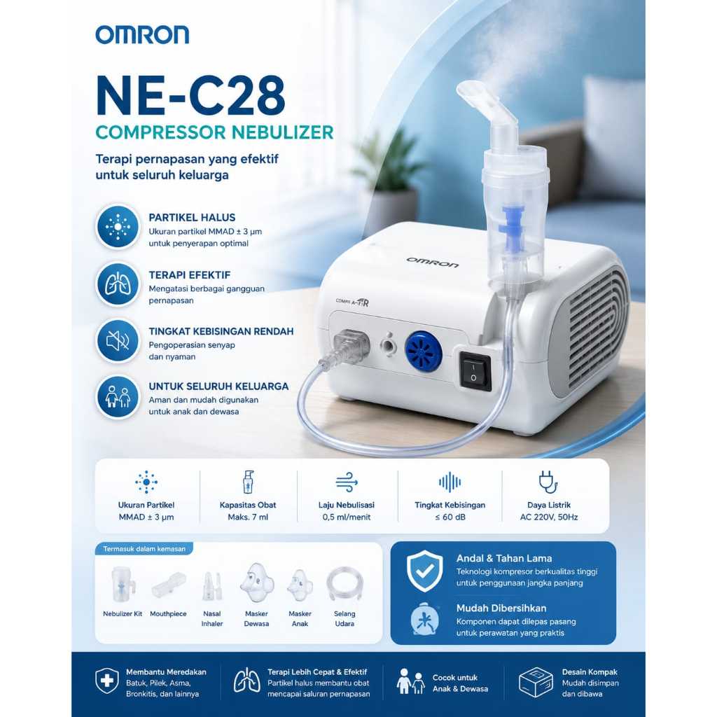 Nebulizer Omron Ne C28