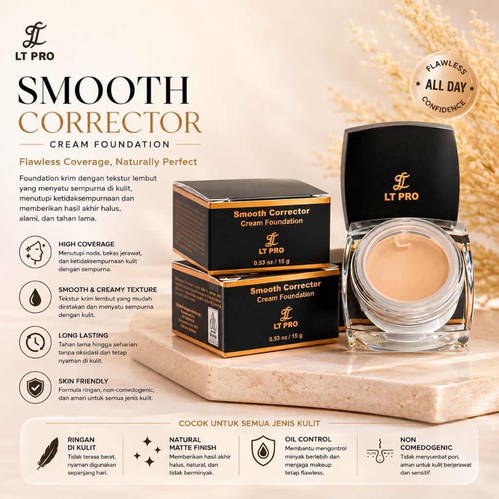LT PRO Smooth Corrector Cream Foundation