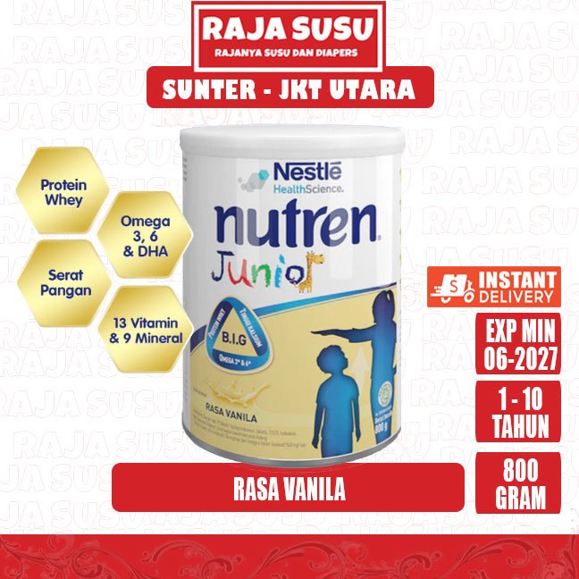 NUTREN JUNIOR 800 GR - RAJA SUSU