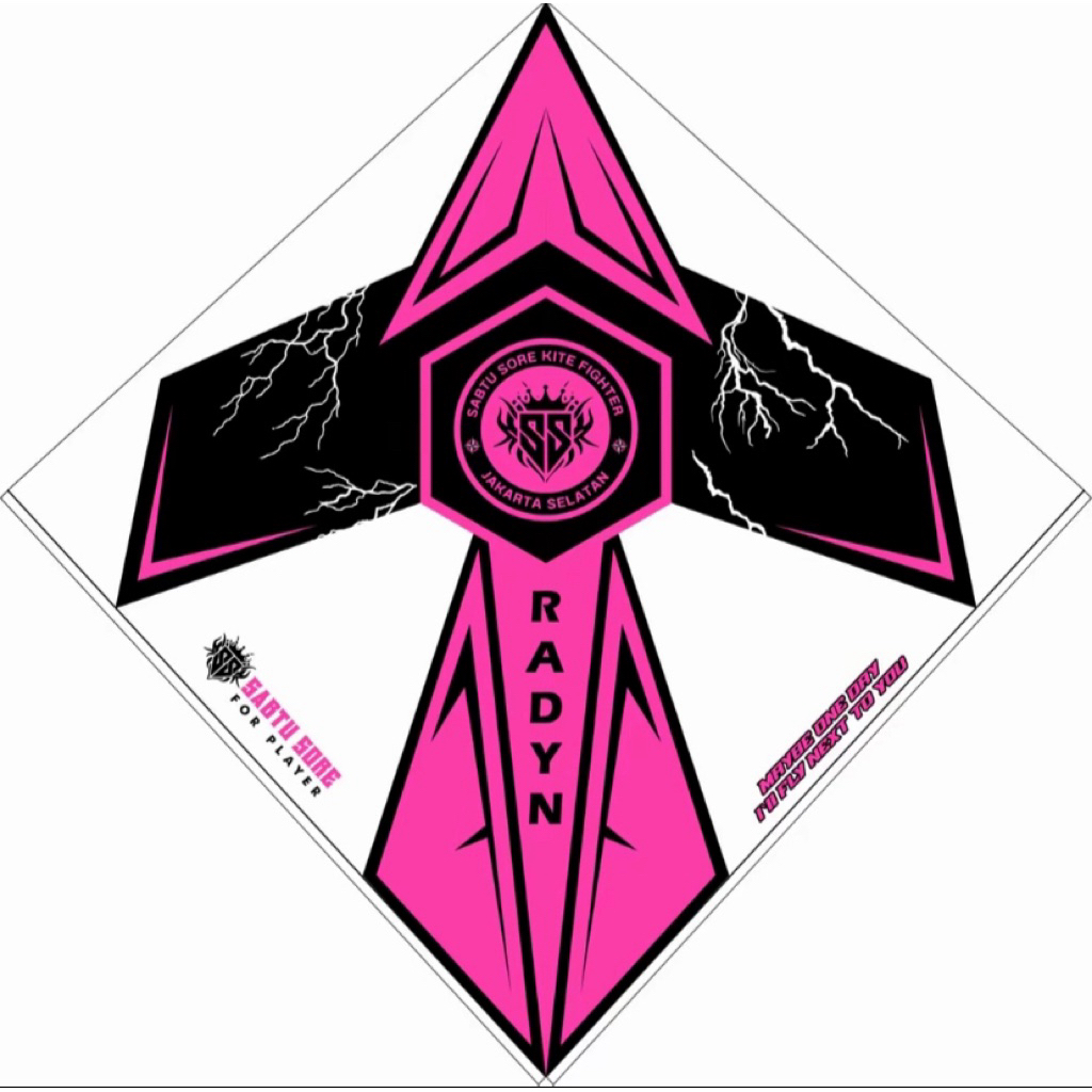 Desain Layangan Custom