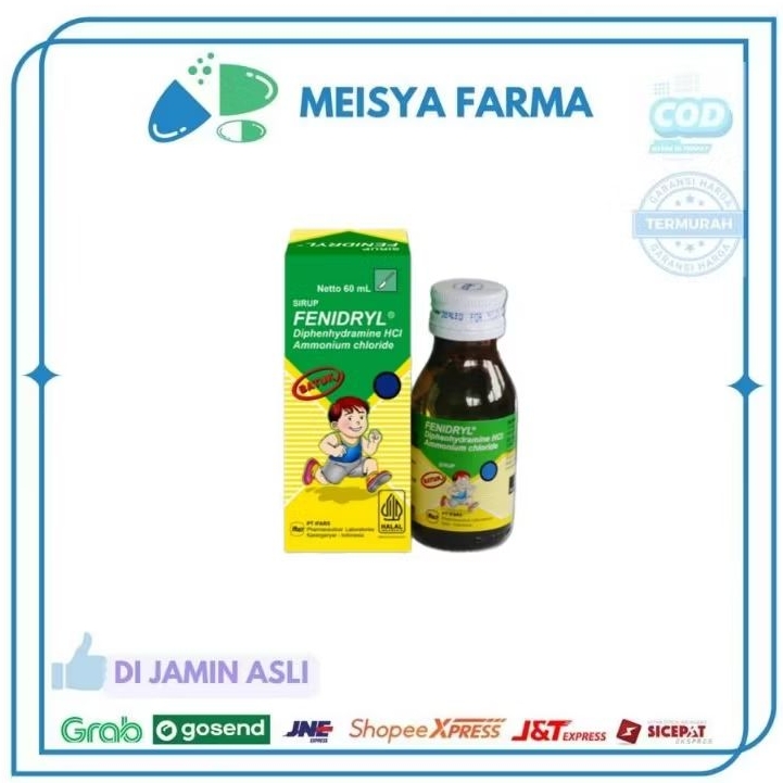 Fenidryl Syr 60ml Ifars